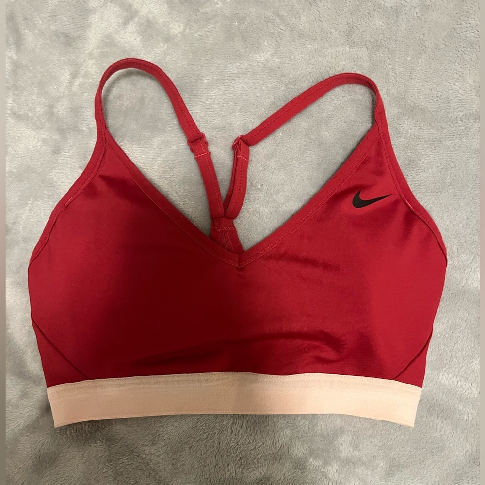 Nike Red Sports Bra